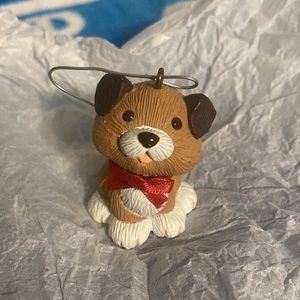 Hallmark Holiday Puppy Keepsake Ornament 1983